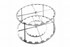 Zdjęcie 24 o strukturze plastra miodu promieniowym klatki D76, stal nierdzewna, Picture 1