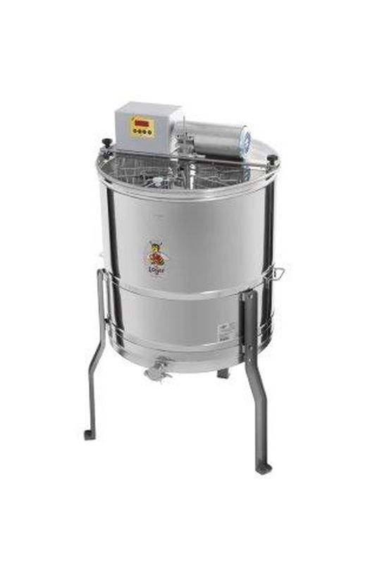 Logar 20/8 — wirówka radialna na ramki, kadzia 63 cm, napęd w pełni automatyczny, silnik 110 W, ramki 24 x 48 cm + 4 GRATIS siatki wieszane