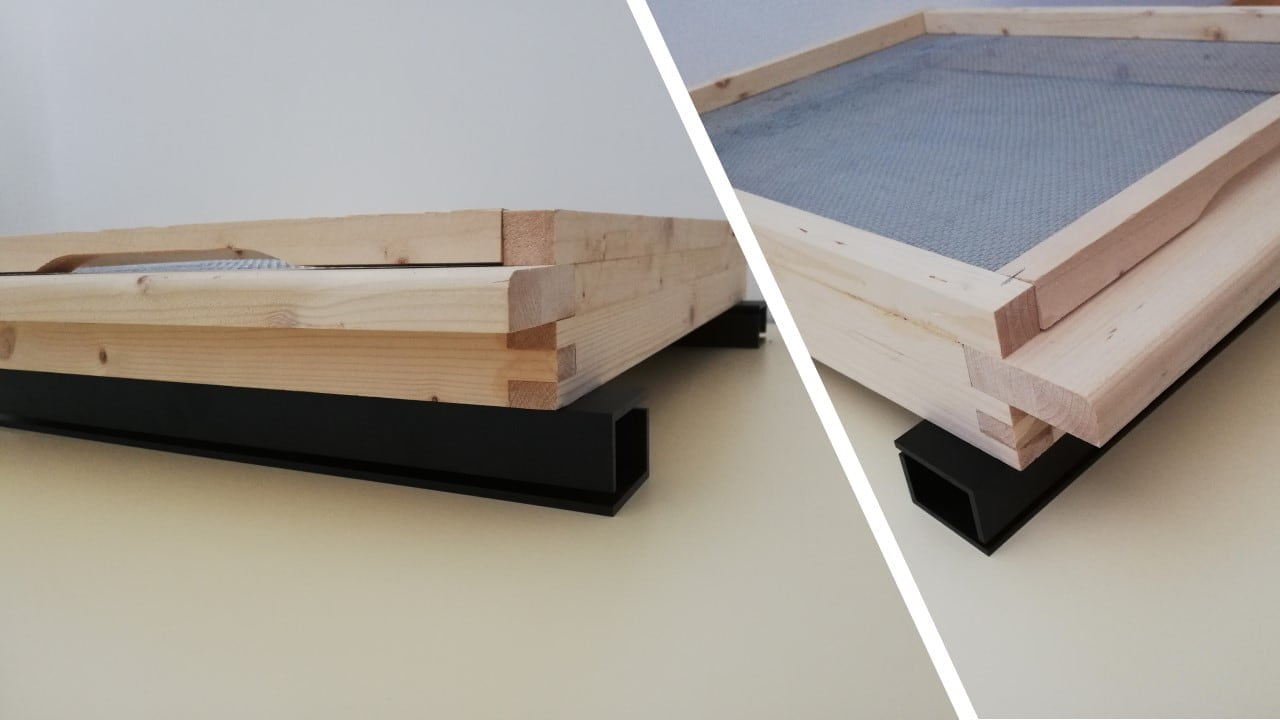 Montaż czujników wagowych pod ulem