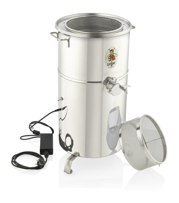 System sitowy Logar z obrotowym drobnym filtrem