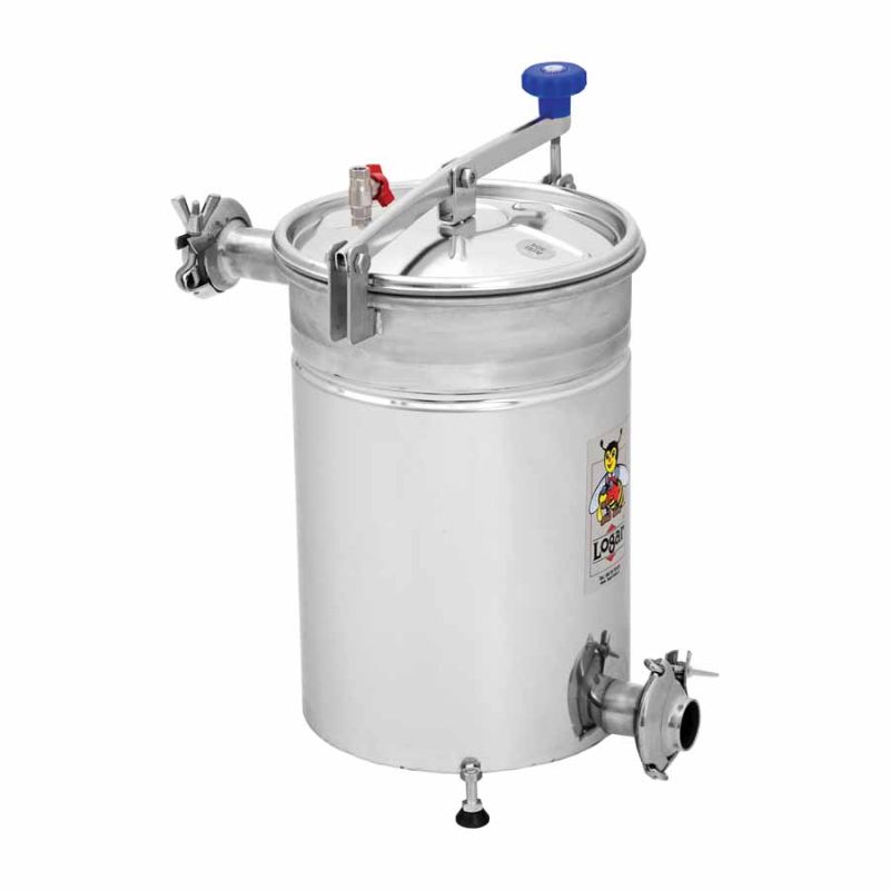 Logar filtr do miodu hermetyczny do instalacji rurowej