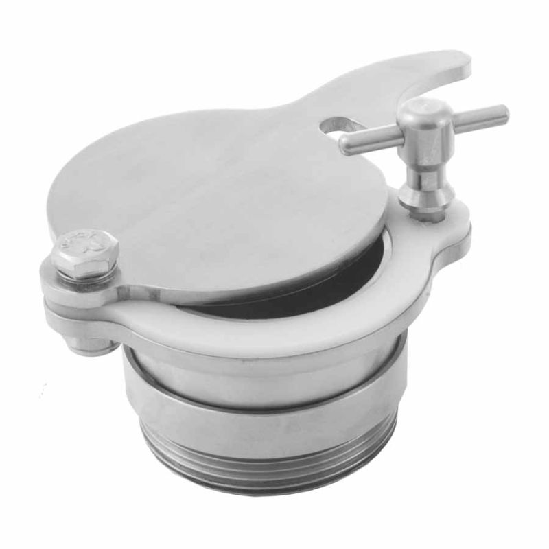 Kran do miodu Logar 2'' z nakrętką pozycjonującą