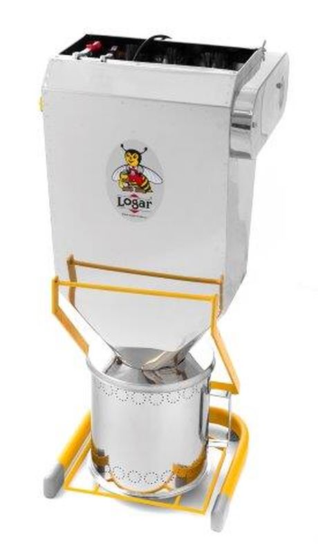 Zamiatacz pszczół 30 cm, 12 V/DC, stal nierdzewna