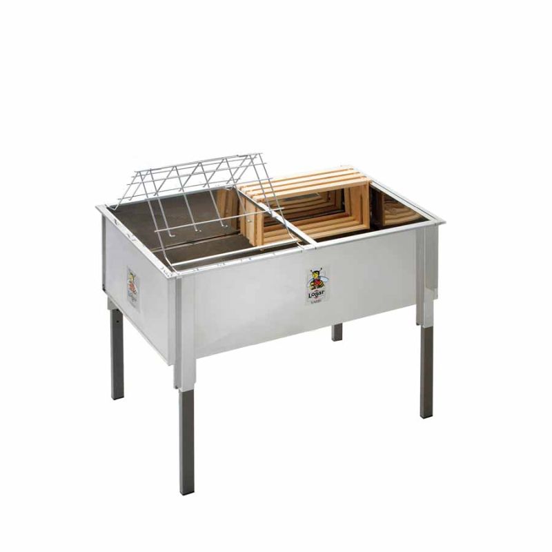 Wanienka do odsklepiania Logar 100 cm, pozioma, stal nierdzewna (Art. 8020)