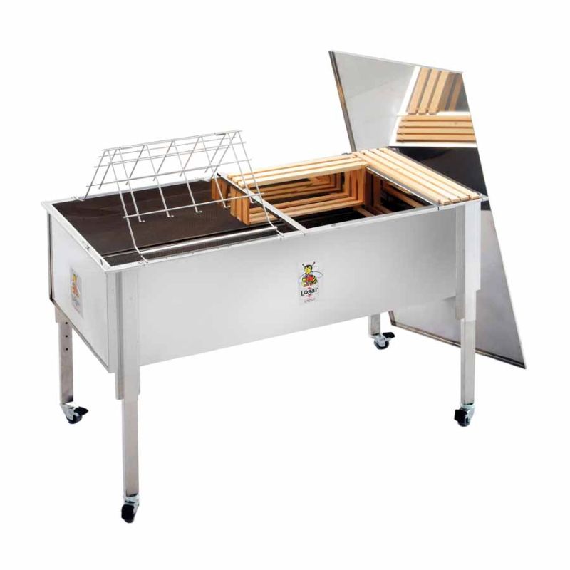 Wanienka do odsklepiania Logar z pokrywą ze stali nierdzewnej