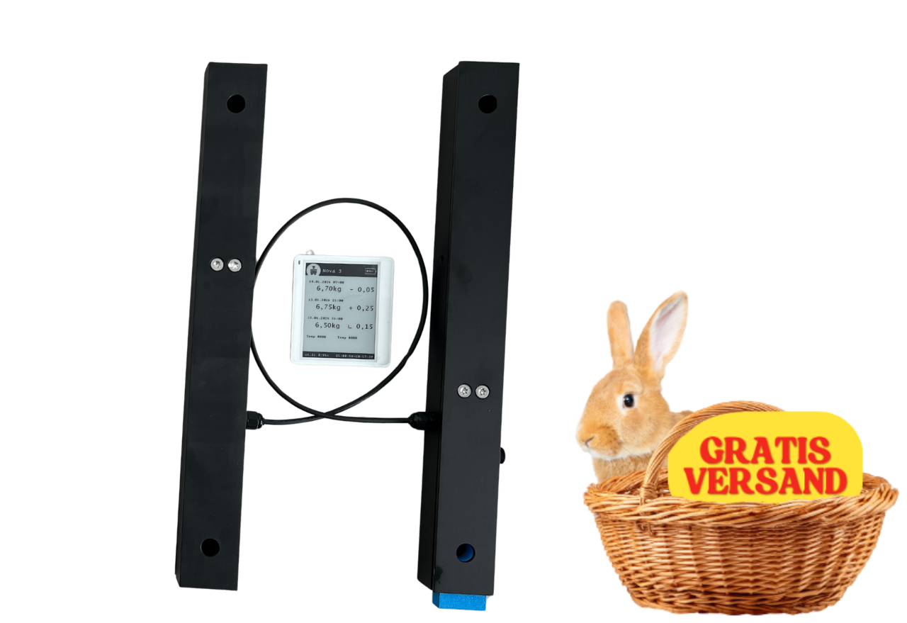 BeeScales Compact – waga ulowa dla jednego ula z wyświetlaczem bezprzewodowym