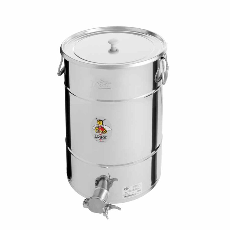 Pojemnik do rozlewu miodu Logar 50 kg z kranem